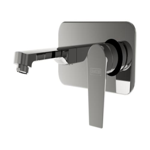 Single Lever Basin Mixer Wall Mounted Chrome